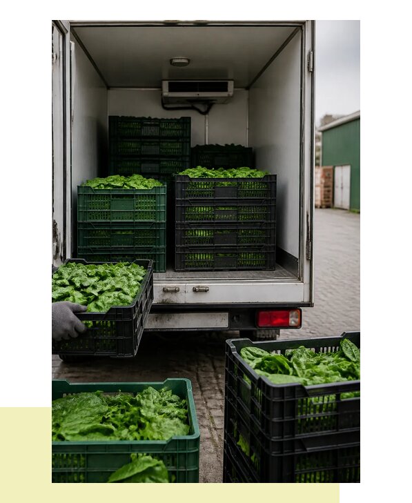 Перевозка шпината в Канаш с сохранением свежести продукции